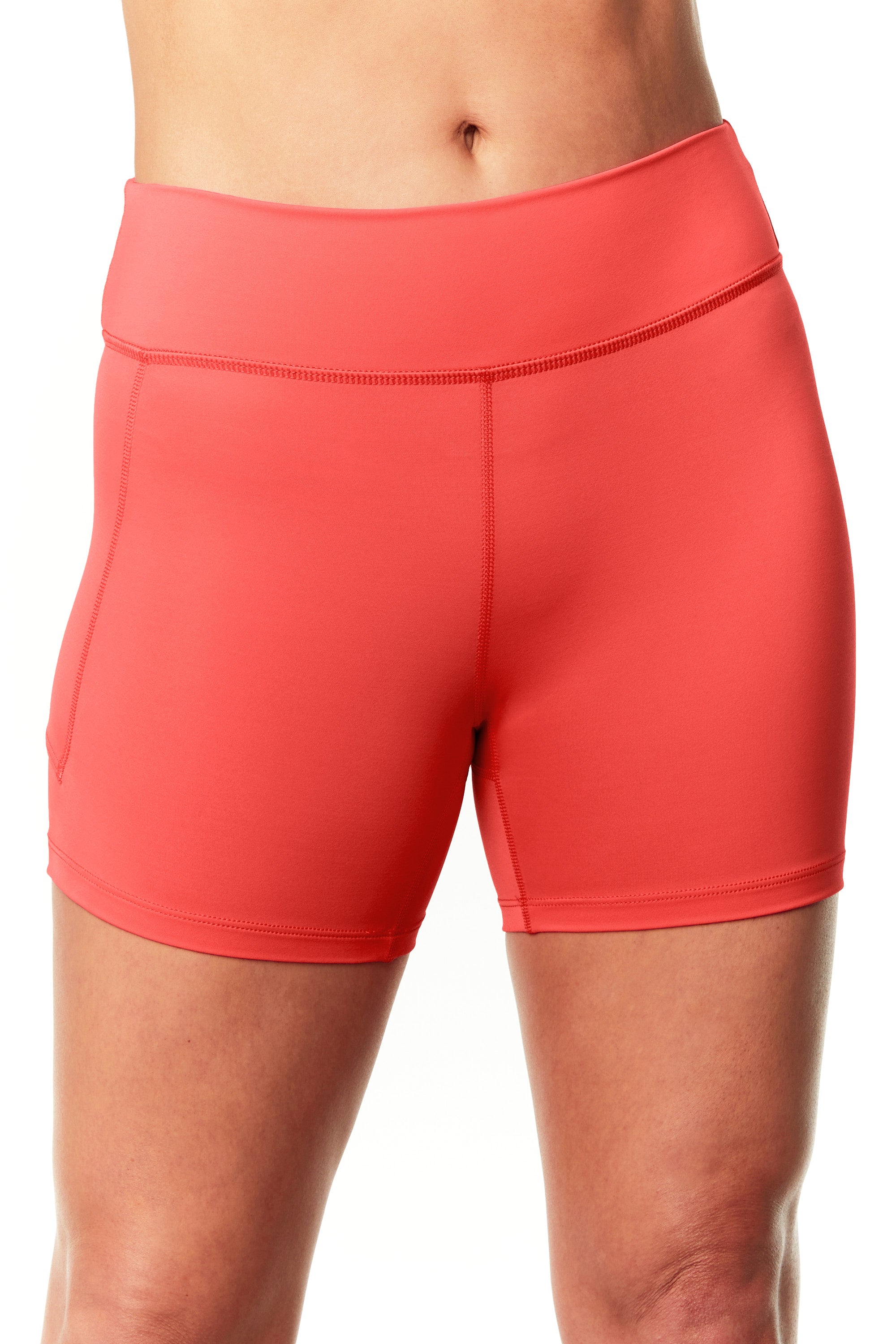 Bly Bloomer Shorts In Coral