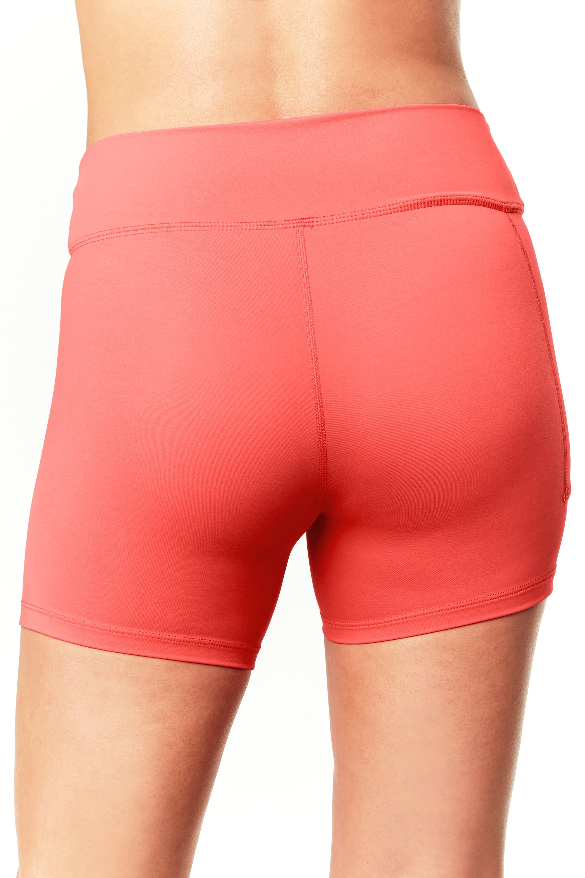 Bly Bloomer Shorts In Coral